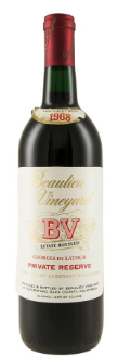 1968 | Beaulieu Vineyard | Georges de Latour Private Reserve Cabernet Sauvignon