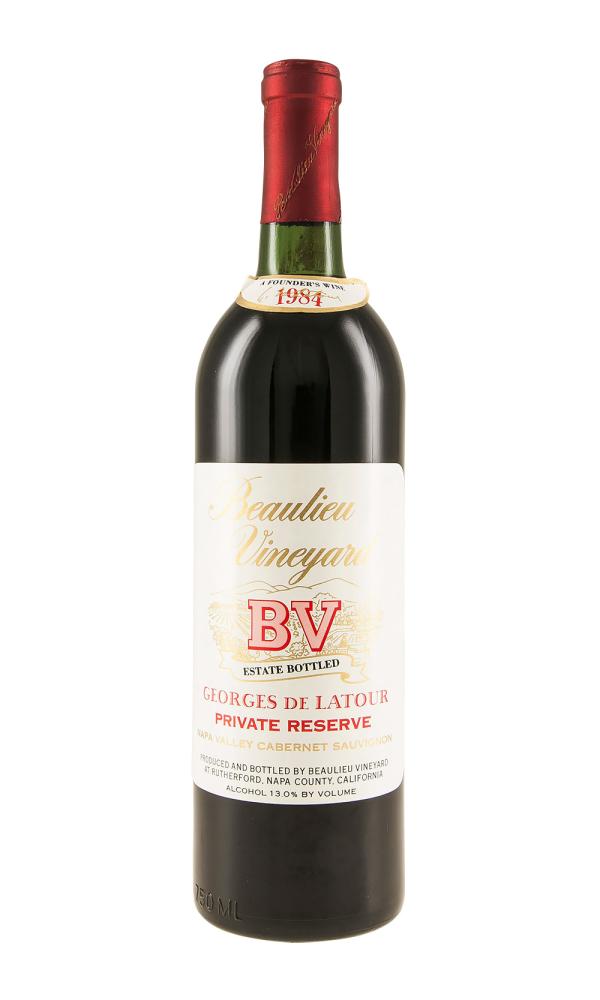 1984 | Beaulieu Vineyard | Georges de Latour Private Reserve Cabernet Sauvignon