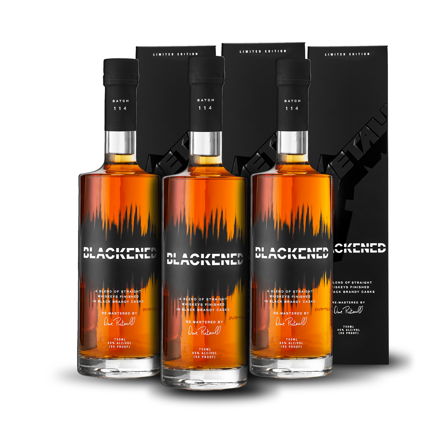 metallica blackened whiskey limited edition