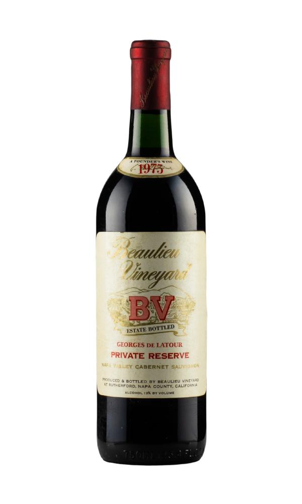 1975 | Beaulieu Vineyard | Georges de Latour Private Reserve Cabernet Sauvignon