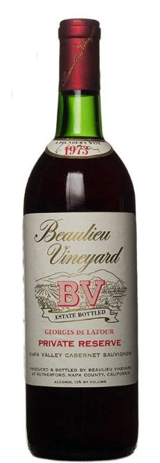 1973 | Beaulieu Vineyard | Georges de Latour Private Reserve Cabernet Sauvignon