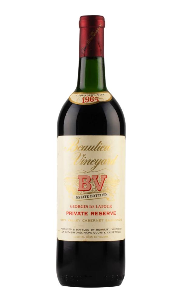 1965 | Beaulieu Vineyard | Georges de Latour Private Reserve Cabernet Sauvignon