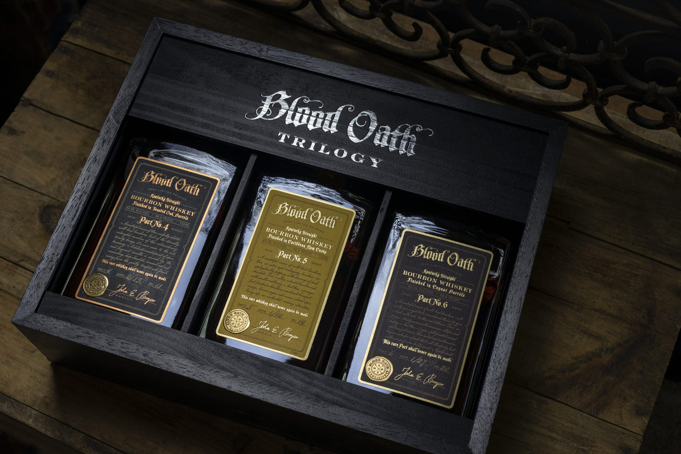 Blood Oath Trilogy Set 2021 | Pact No. 4-5-6 | Second Edition| Kentucky Straight Bourbon Whiskey At CaskCartel.com