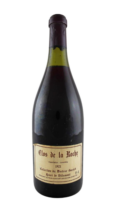 1921 | Henri de Villamont | Clos de la Roche Collection du Docteur Barolet