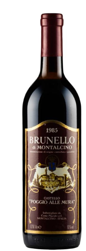 1985 | Castello Banfi | Brunello Di Montalcino Poggio Alle Mura