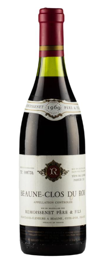 1969 | Remoissenet PÃ¨re & Fils | Beaune Clos du Roi Tete de Cuvee