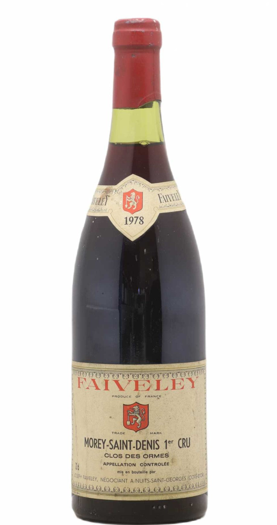 1978 | Domaine Faiveley | Morey Saint Denis