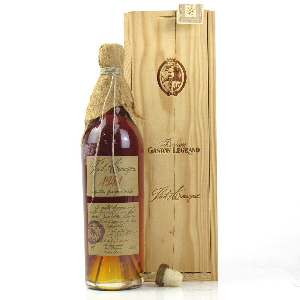 1941 Baron Gaston Legrand Armagnac  | 700ML