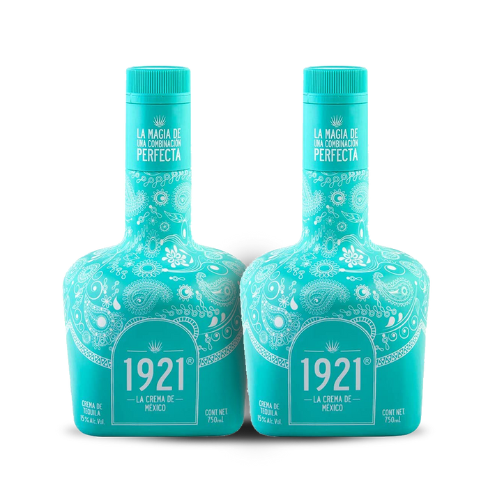 [BUY] 1921 Crema De Mexico Blue Tequila (2) Bottle Bundle at CaskCartel.com