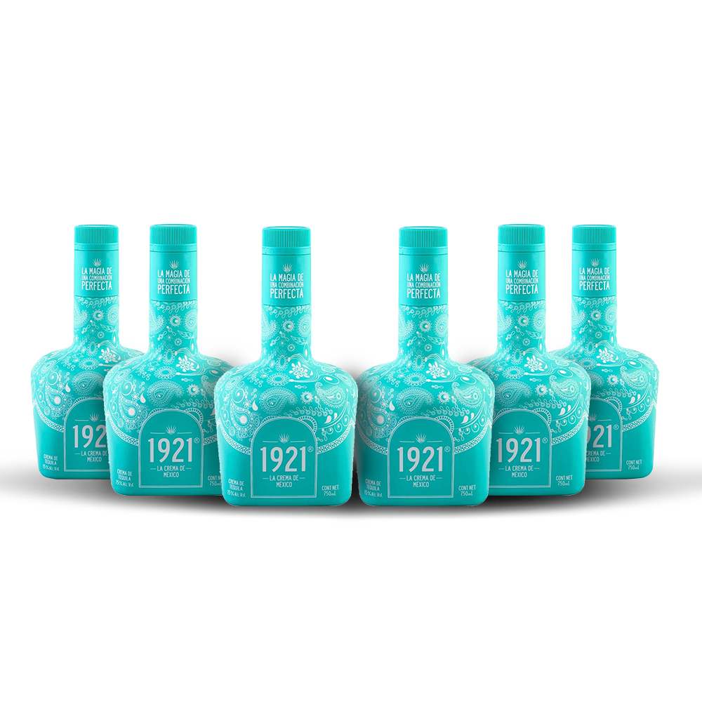 [BUY] 1921 Crema De Mexico Blue Tequila (6) Bottle Bundle at CaskCartel.com