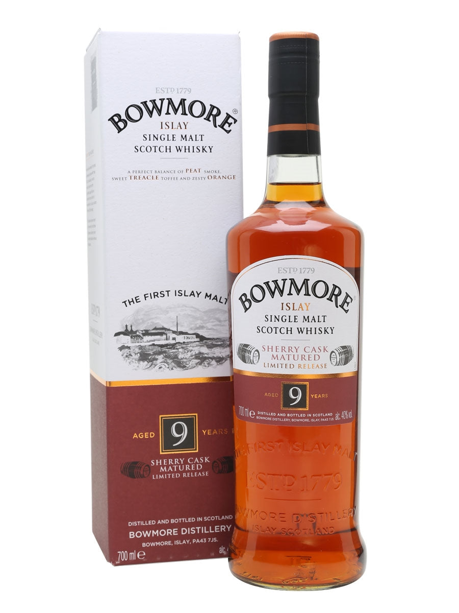 BUY] Bowmore 9 Year Old Sherry Cask Islay Single Malt Scotch