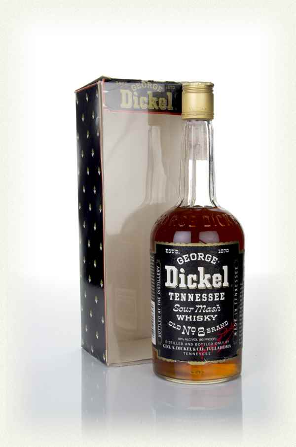 George Dickel Tennessee Sour Mash - 1980s American Whiskey