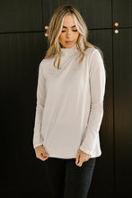 Load image into Gallery viewer, Plain Jane Turtle Neck Top in White