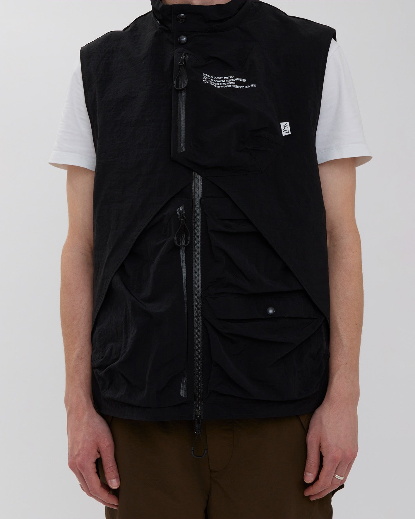 Comfy Outdoor Garment Overlay Jacket (Black)