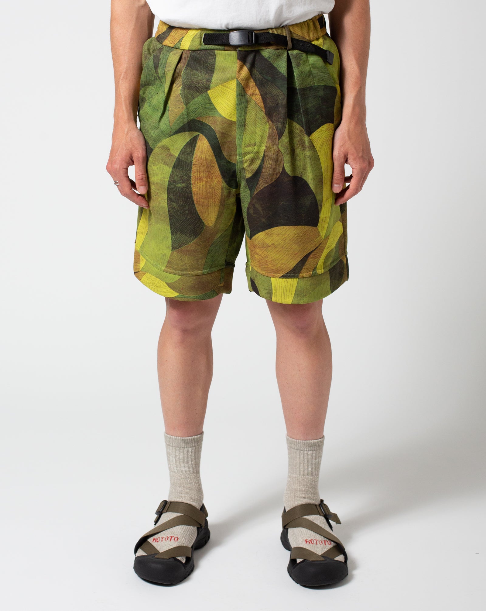 オールノット 【希少品】AKTR UNCAGED WIRE CAMO SHORTS '17