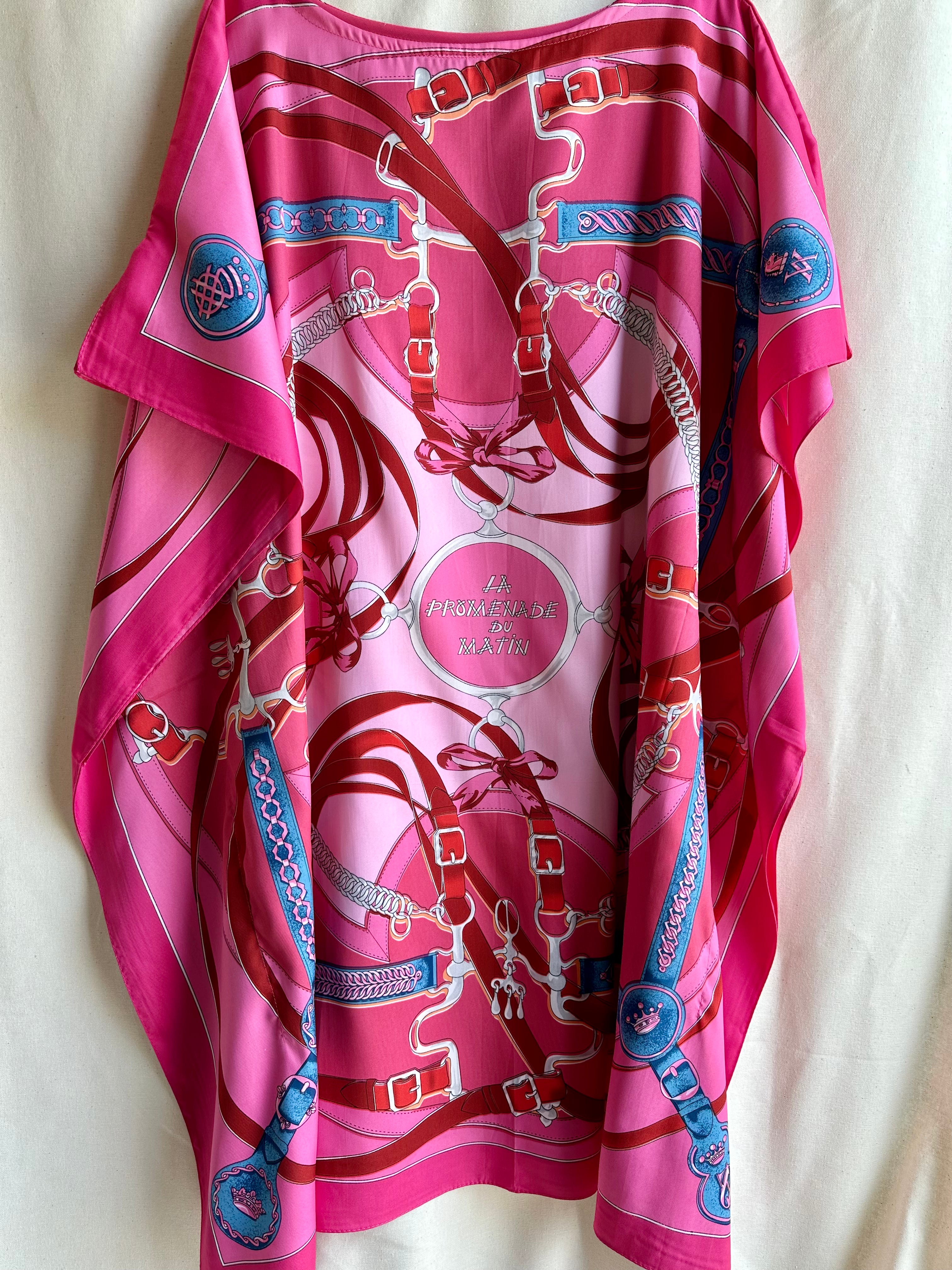 “La Prom” Scoop Neck Midi Silk Caftan 💞