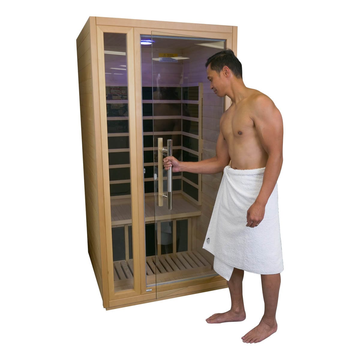 1-Person Low EMF Infrared Sauna – Relaxus Professional