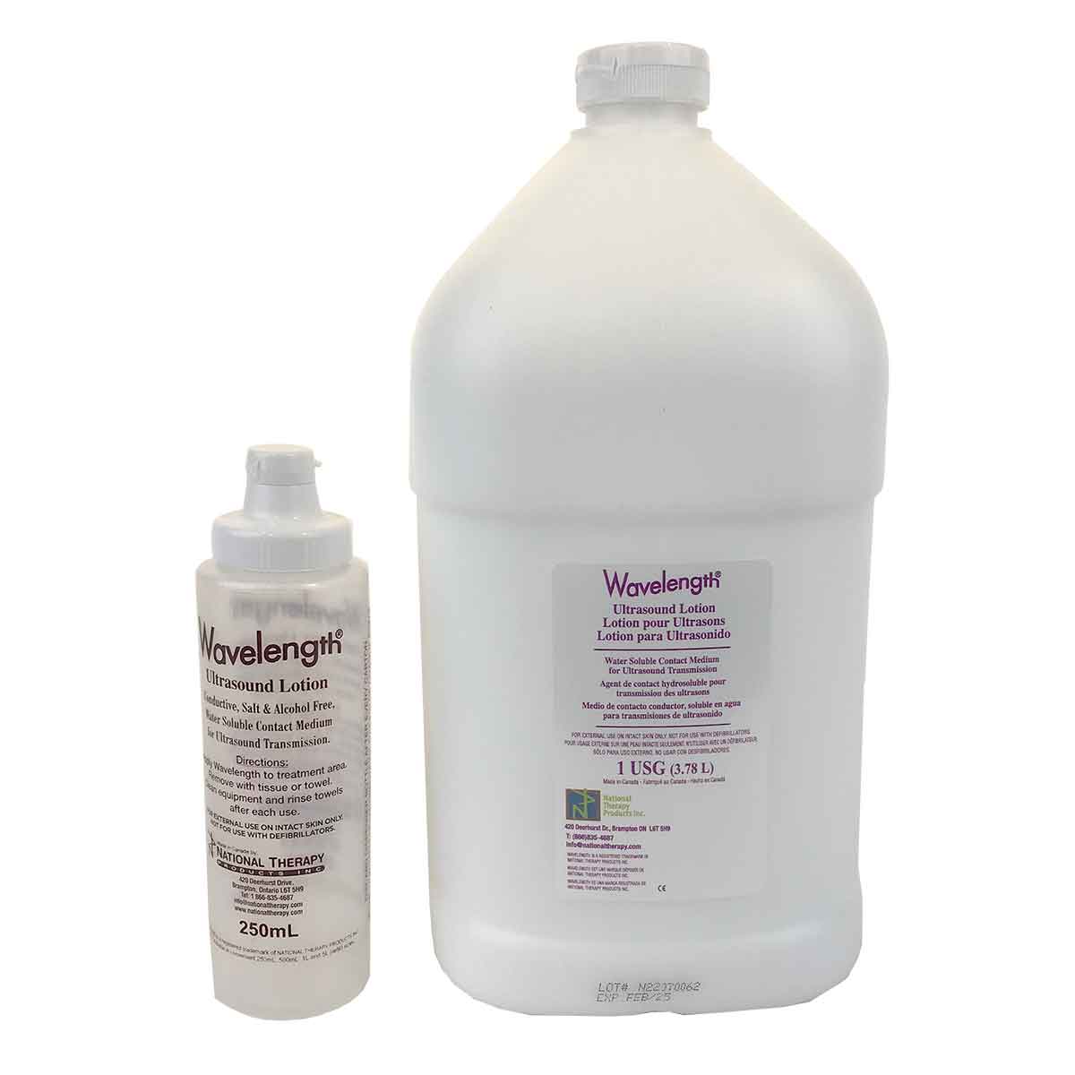 Wavelength Ultrasound Lotion 1 USG (3.78 L)