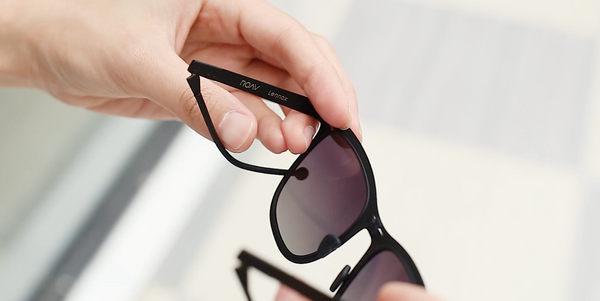 Folded down ROAV Foldable Sunglass