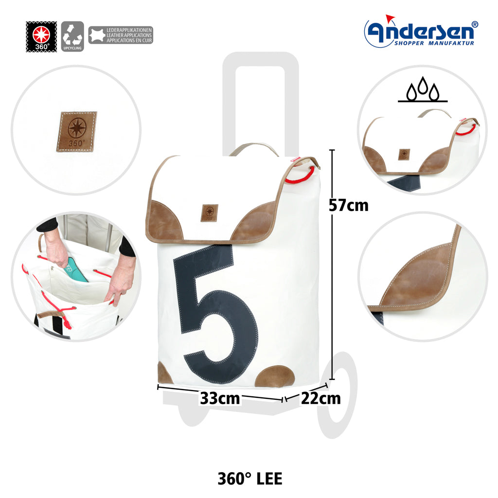 Andersen Shopper Einkaufstrolley Royal 166 362 Lee 3 Wien-5