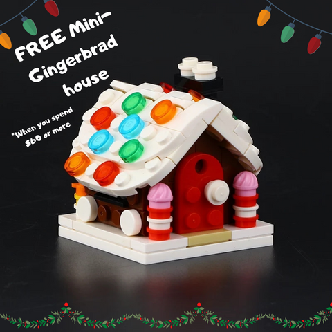 Free Mini-Gingerbread House 