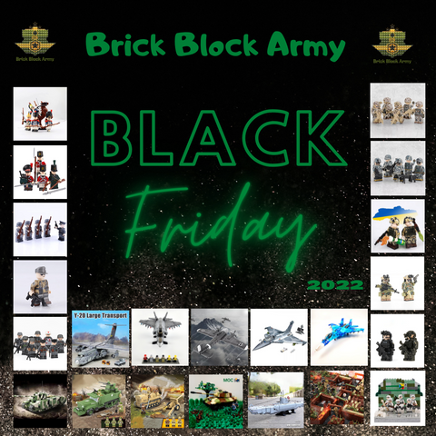 Brick Block Army Black Friday Sale 