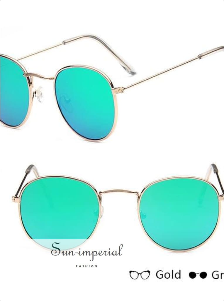 circle sunglasses vintage