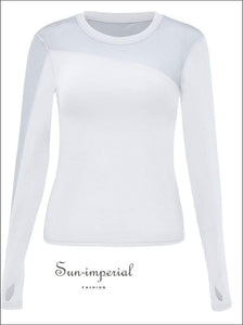 womens long sports tops