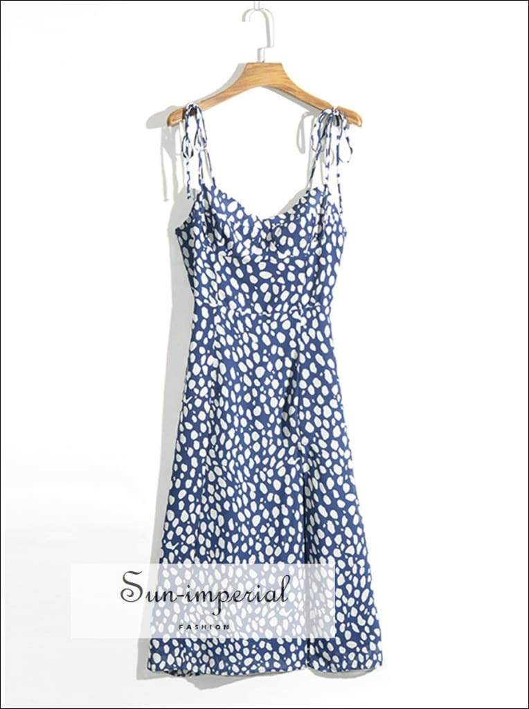 spot slip dress