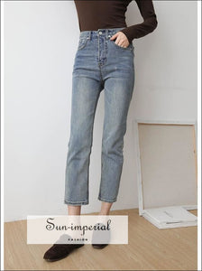 vintage straight jeans