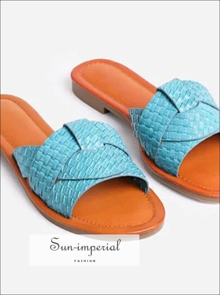 peep toe slippers