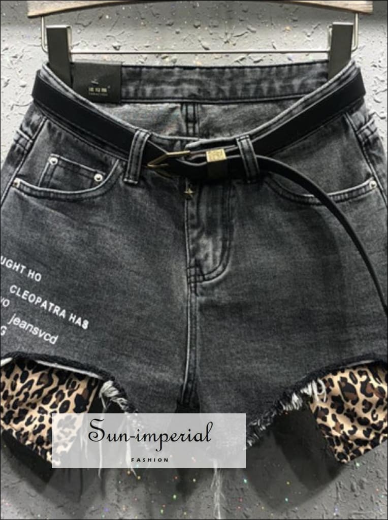 Women's Autumn and Winter New Leopard Print Fashion Casual Denim Short  Jacket, Jeans Pants, डेनिम जींस - Hari Krushna Enterprise, Surat | ID:  2852776120333