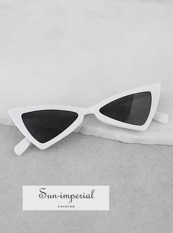 Triangle Design Mirror Lens Sunglasses