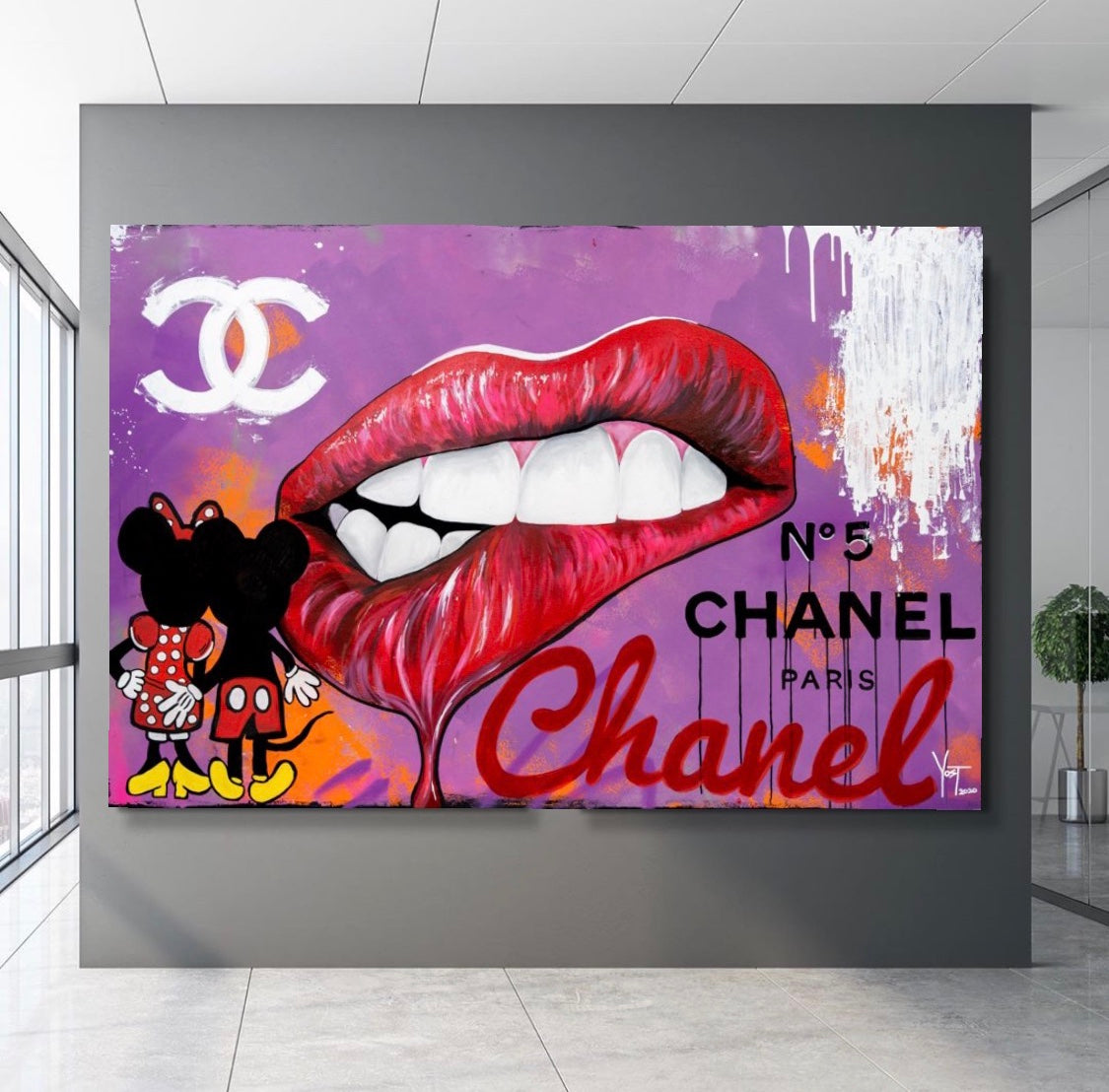 Tableau Chanel N°5