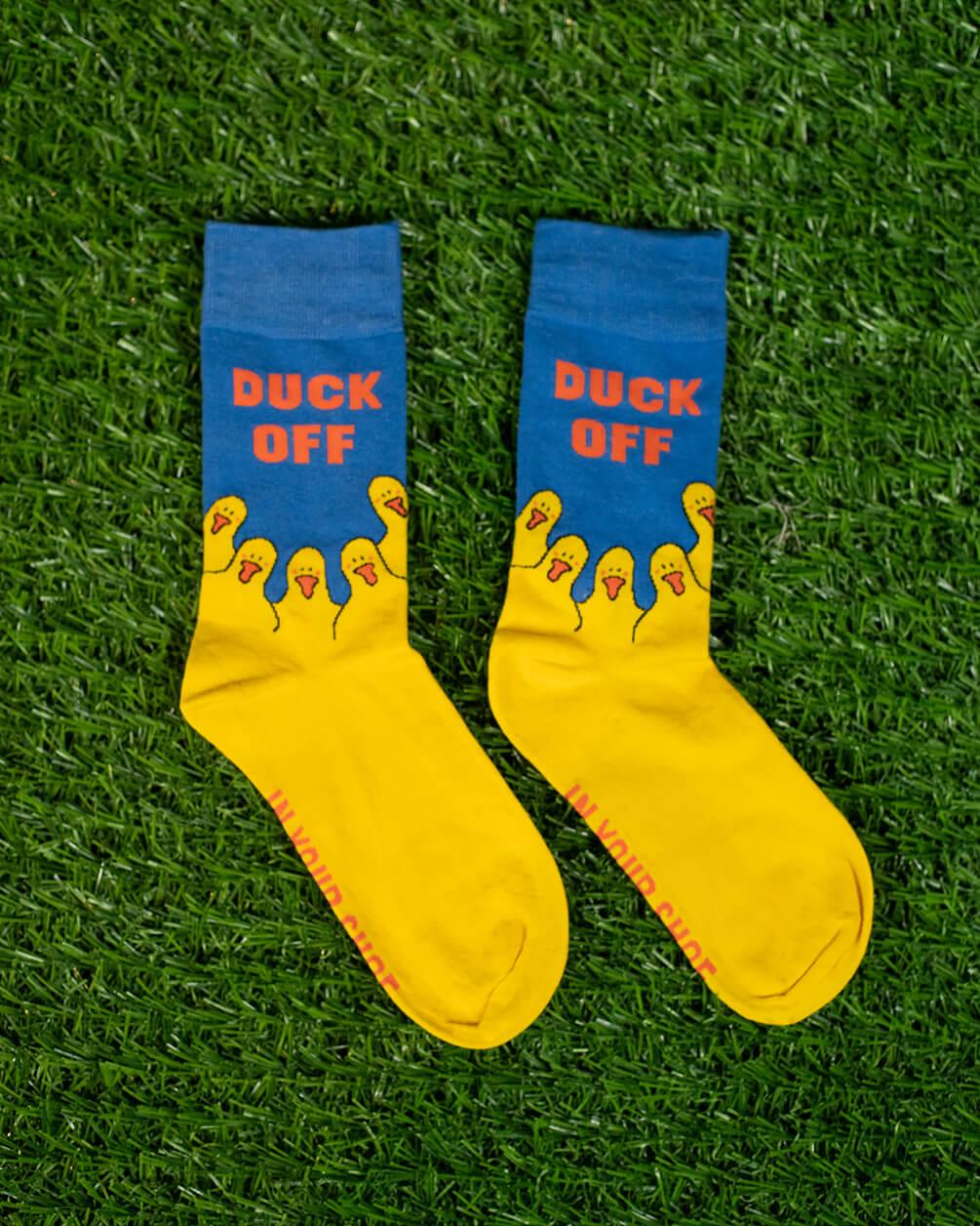 Duck Off Neck Socks