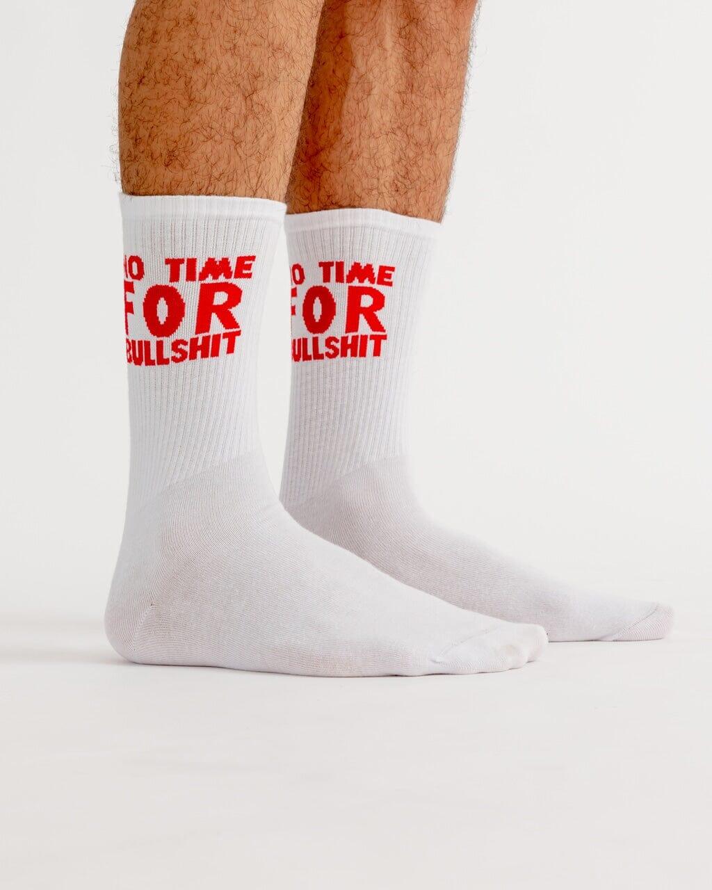 No Time For Bullshit Neck Socks