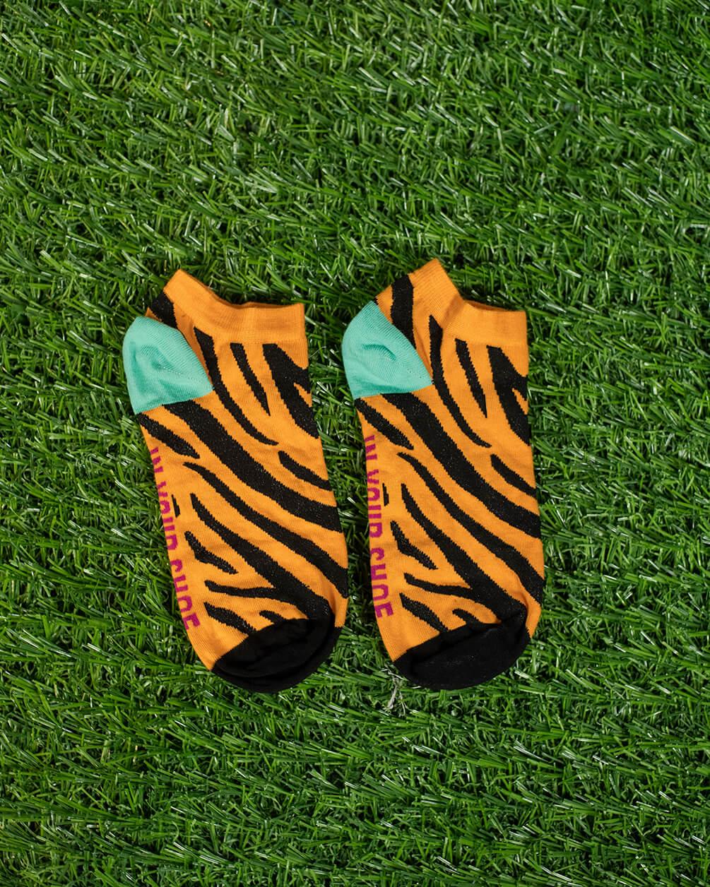 Rawr Zebra Short Socks