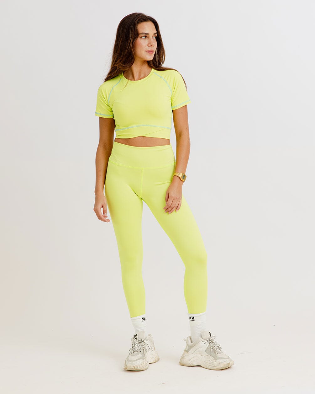 Seamless Lime Leggings