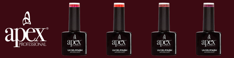 Apex Red Gel Polishes