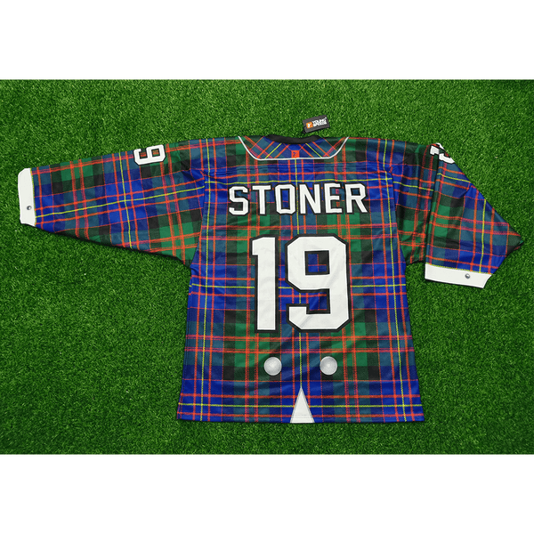 Corte dentro suicidio Scottish Tartan Tuxedo Sublimated Custom Hockey Goalie Jerseys | Yo...