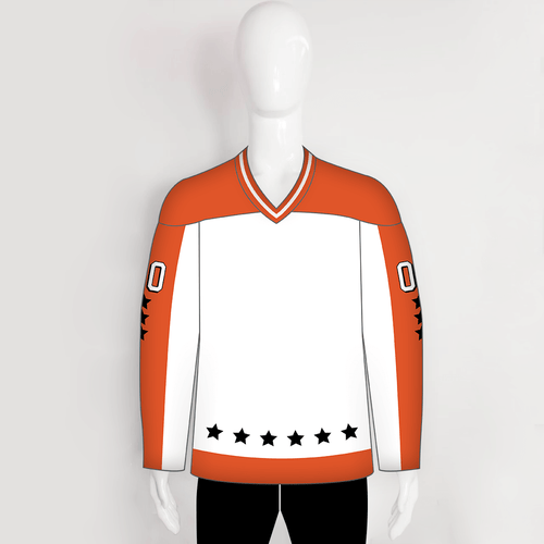 Old Time Hockey Campbell Conference Orange 1986 All-Star Pullover