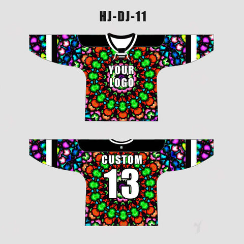 Hockey Blank Jersey Template Vector Images (28)
