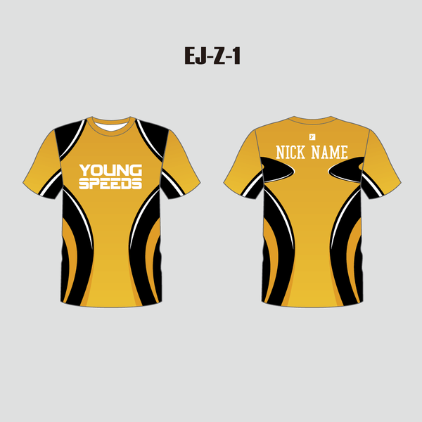 EJZ1 Sublimated Custom Esports Team Jerseys Uniform - YoungSpeeds