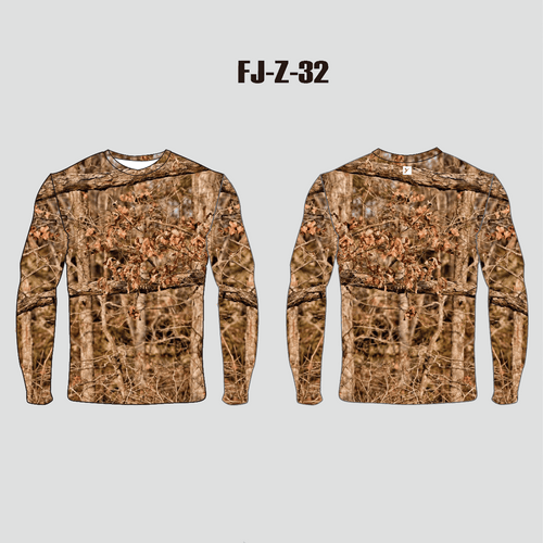 Sublimation Custom Short Sleeve Hunting Shirts