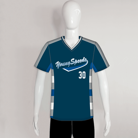 PROLOOK Lite Sublimated BSB-V Neck Baseball Jersey