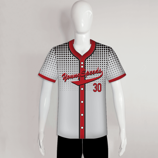 Custom Baseball Jerseys / Two Button / Youth XS to Adult 4X / -  Israel