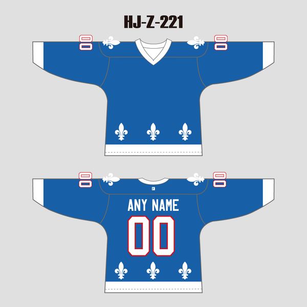 NHL Concept Series. Quebec Nordiques Home Uniform.