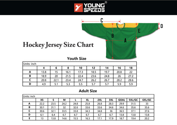 Fire Skull Head Custom Sublimated Hockey Jerseys | YoungSpeeds XL