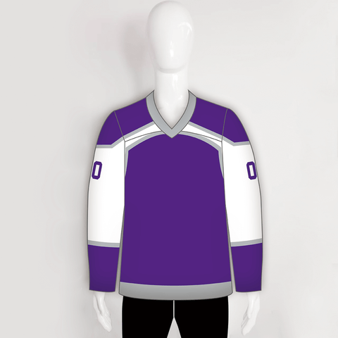 Cheap Custom Black Purple-White Hockey Jersey Free Shipping –  CustomJerseysPro