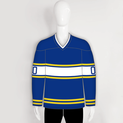 Custom Sky Blue Black-White Hockey Jersey Sale – UKSN INC